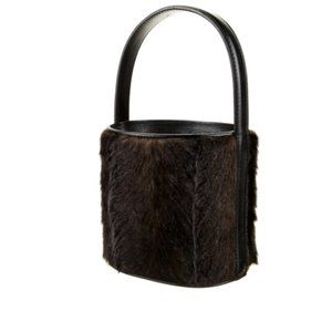 STAUD fur bucket bag